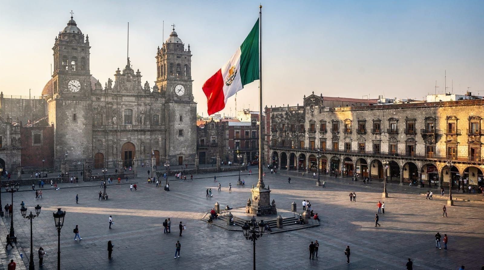 Guide du Zócalo et du Templo Mayor : le cœur de Mexico — Zócalo et Templo Mayor : horaires, prix d'entrée (90 MXN), murales de Diego Rive